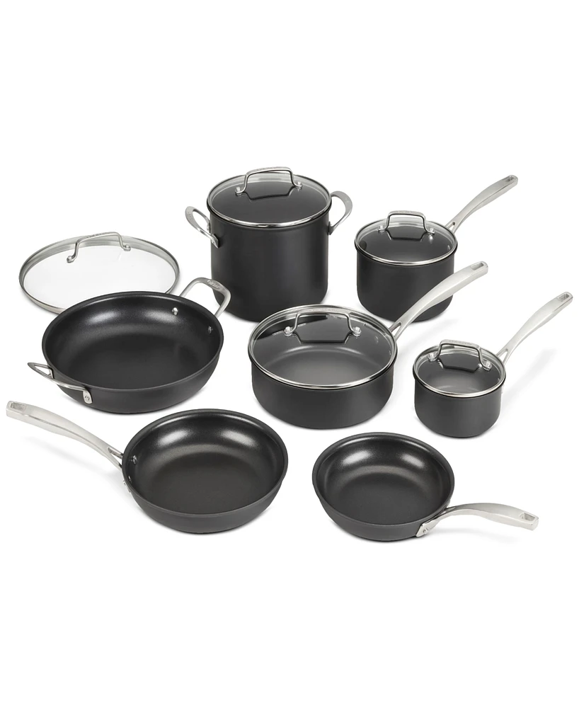 Cuisinart 12-Pc. Professional Hard Anodized Nonstick Cookware Set