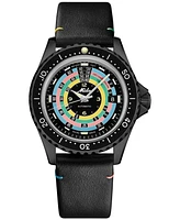 Mido Men's Swiss Automatic Ocean Star Decompression Timer 1961 Black Pvd Stainless Steel Mesh Bracelet Watch 41mm