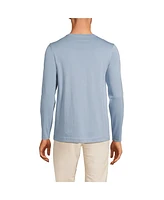 Lands' End Men's Tall Long Sleeve Cotton Supima Tee