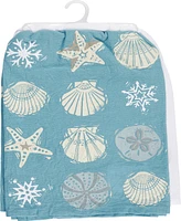 Primitives by Kathy Seashells Kitchen Towel Set