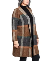 Joseph A Plus Hooded Coatigan Sweater