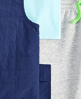 Epic Threads Toddler Boys Vest, Beep T-Shirt & Cargo Pants, 3 Piece Set, Exclusively at Macy's