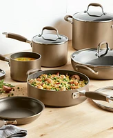 Anolon Advanced Home Hard-Anodized Nonstick Cookware Set, 11 Piece