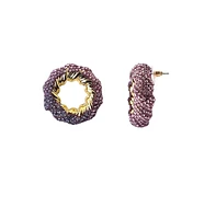 Sohi Women's The Jingle Stud Earrings