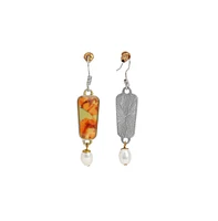 Sohi Women's The Positano Drop Earrings
