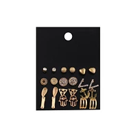 Sohi Women's The Constantinople Stud Earrings