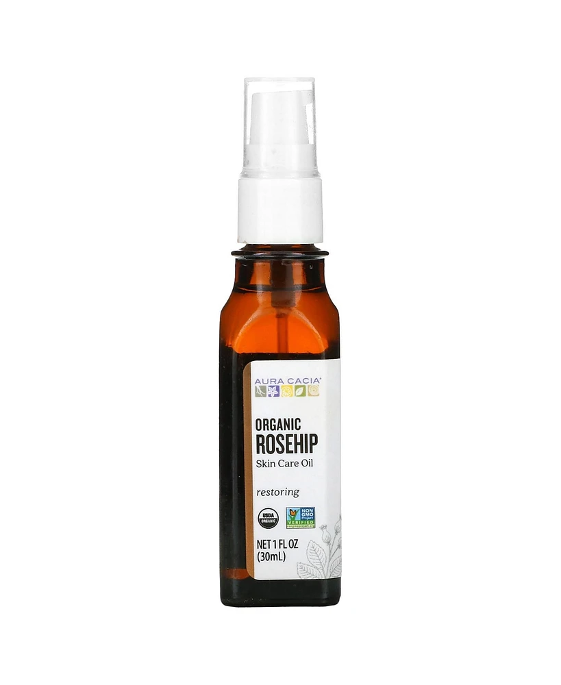 Aura Cacia Organic Skin Care Oil Rosehip