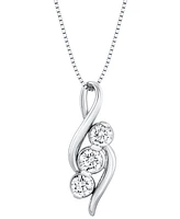 Sirena Diamond Treble Clef 18" Pendant Necklace (1/2 ct. t.w.) 14k White or Yellow Gold