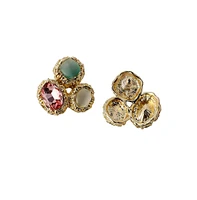 Sohi Women's The Regalis Stud Earrings