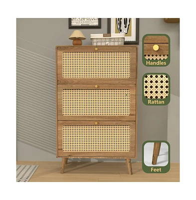 Slickblue Shoe Storage Organizer for Entryway, Closet, or Bedroom Organization