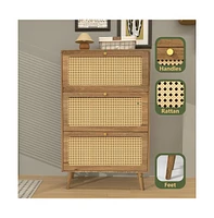 Slickblue Shoe Storage Organizer for Entryway, Closet, or Bedroom Organization
