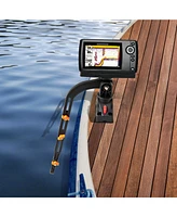 Hongge 360° Rotatable Fishing Boat Accessory Set of 2 with Mount Bracket