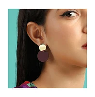 Sohi Women's The Circulo Drop Earrings