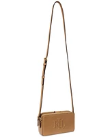 Lauren Ralph Witley Leather Crossbody Wallet