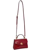 Lauren Ralph Lauren Patent Leather Small Farrah Satchel