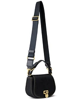 Lauren Ralph Lauren Denim Small Tanner Crossbody Bag