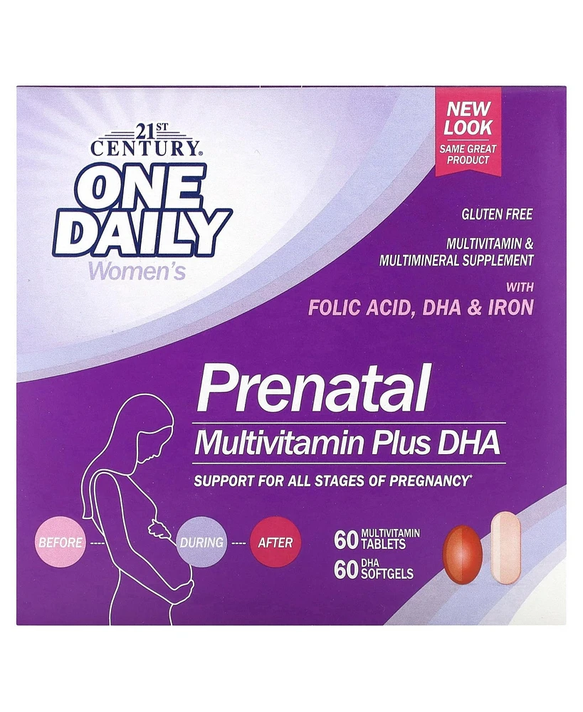 21st Century Prenatal Multivitamin Plus Dha 2 Bottles