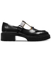 Coach Women's Liv Leather Mary Jane Flats