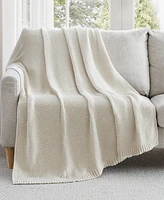 French Connection Eloise Lurex Chenille Throw, 50" x 70"