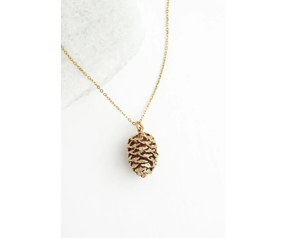 Starfish Project Abundant Hope Pinecone Necklace