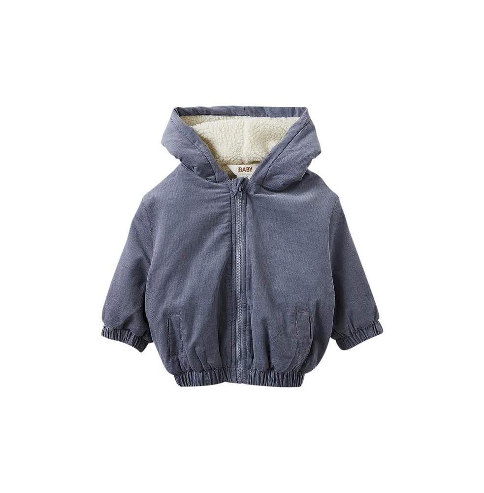 Cotton On Baby Boys Bruce Cord Bomber Jacket