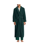 Lands' End Men's Full Length Turkish Terry Robe