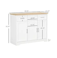 Slickblue Stylish Sideboard Buffet Cabinet for Dining Room Storage and Organization