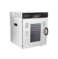 NutriChef 16-Shelf Premium Food Dehydrator Machine with Digital Timer & Temperature Control, 1500W - NCFD16X