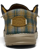 Hey Dude Men's Wally Funk Waffle Casual Moccasin Sneakers from Finish Line