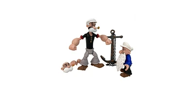 Boss Fight Studio Poopdeck Pappy Popeye Classics Wave 2 Collectible Action Figure – Highly Articulated Figurine with Accessories Including Alte