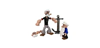 Boss Fight Studio Poopdeck Pappy Popeye Classics Wave 2 Collectible Action Figure – Highly Articulated Figurine with Accessories Including Alte