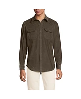 Lands' End Men's Long Sleeve Corduroy Shirt