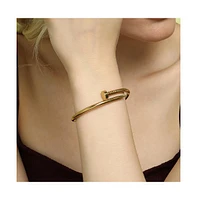 Sohi Women's The Screw Bangle Bracelet