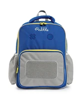 Rabble Clothing Kids Unisex Kids' Backpack and Lunch Bag with Emoji Racing Fun Dabblz Bundle