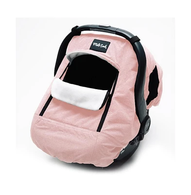 Milk Snob Blush Winter Car Seat Cover