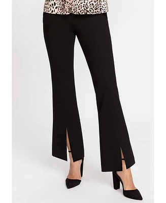 Olsen Women's Jersey Knit Front Slit Pant