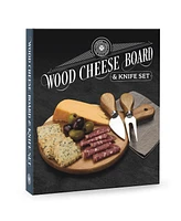 Hammer + Axe Wood Cheese Board and Knife Set