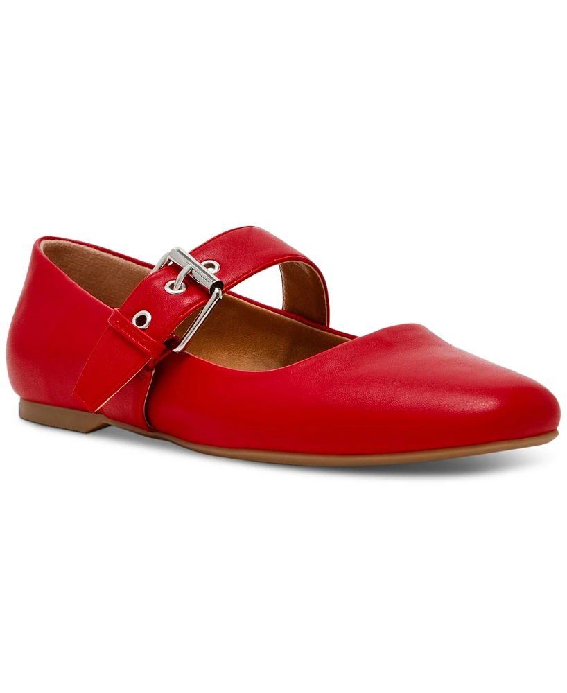 Dv Dolce Vita Women's Mellie Buckle Strap Mary Jane Flats