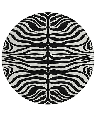 Addison Chantille Machine Washable ACN1042 8'x8' Round Area Rug