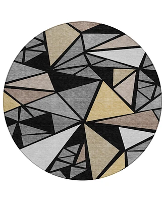 Addison Chantille Machine Washable ACN1039 8'x8' Round Area Rug