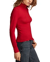 Lucky Brand Women's Turtleneck Long-Sleeve Top