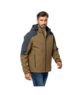 Free Country Men's Flat Lands Hurricane Softshell Jacket