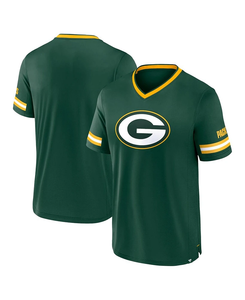 Fanatics Men's Green Bay Packers Stripe Stacking T-shirt