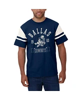 Fanatics Men's Navy Dallas Cowboys Throwback T-Shirt