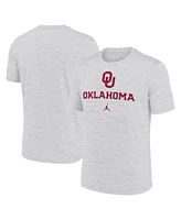 Jordan Men's White Oklahoma Sooners Primetime Velocity T-Shirt