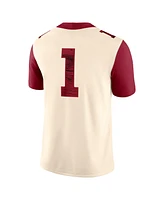 Jordan Men's 1 Natural Oklahoma Sooners Alternate Game Jersey