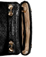 Guess Bessey Quilted Convertible Crossbody Flap