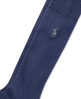 Polo Ralph Lauren Men's Supersoft Ribbed Crew Socks