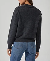 Astr the Label Women's Delrin Long-Sleeve Sweater