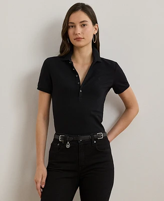 Lauren Ralph Petite Stretch Polo